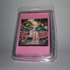 Hand Poured Watermelon Natural Soy Wax Melts 6 Ct Clean Burning, Phthalate Free